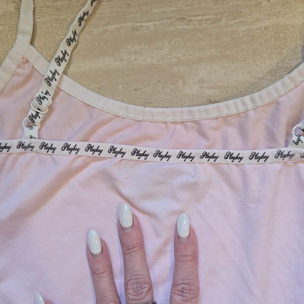 PLAYBOY Rare Pink Pajama/Lounge Set - Picture 5 of 13